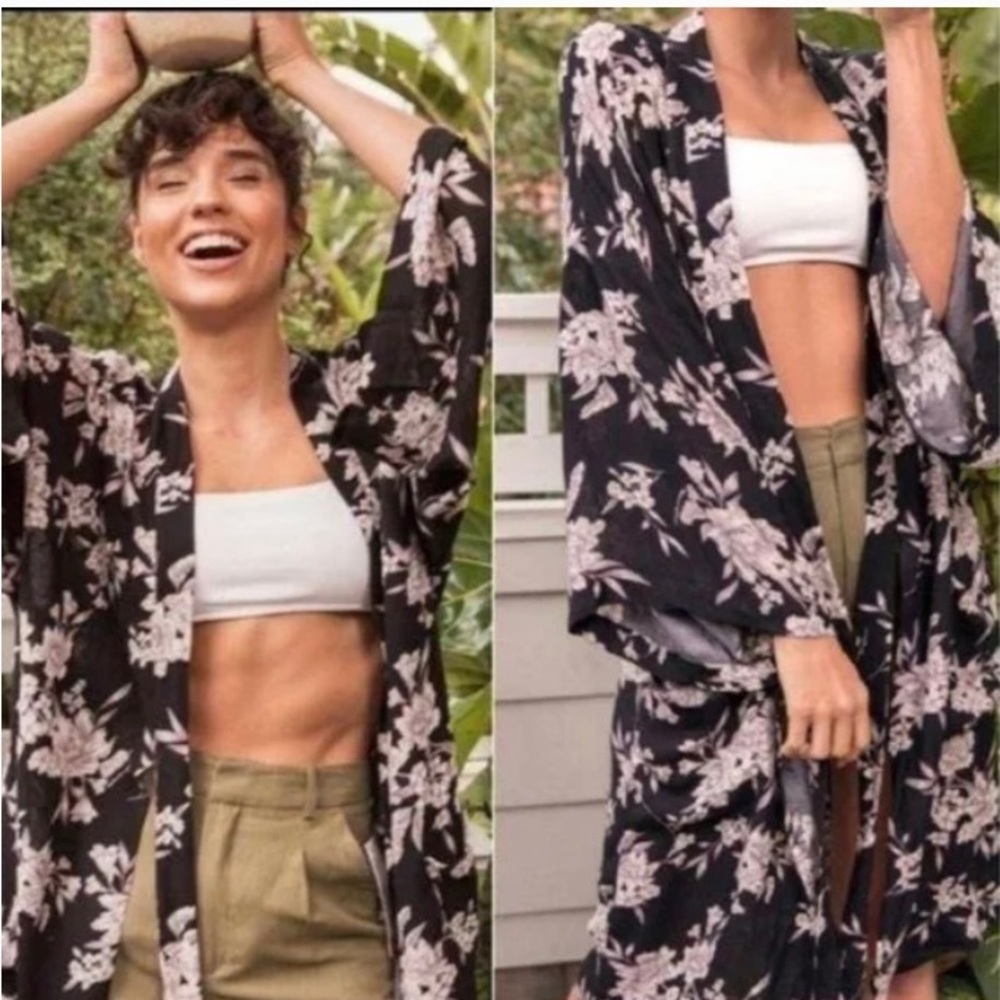 Spiritual Gangster Maya Kimono Coverup Size OS